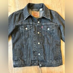 Levi black denim jacket